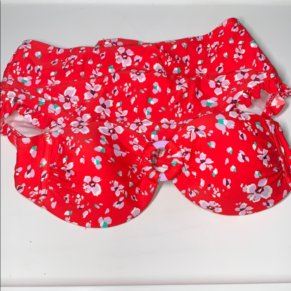 Xhilaration High Waisted Floral Bikini